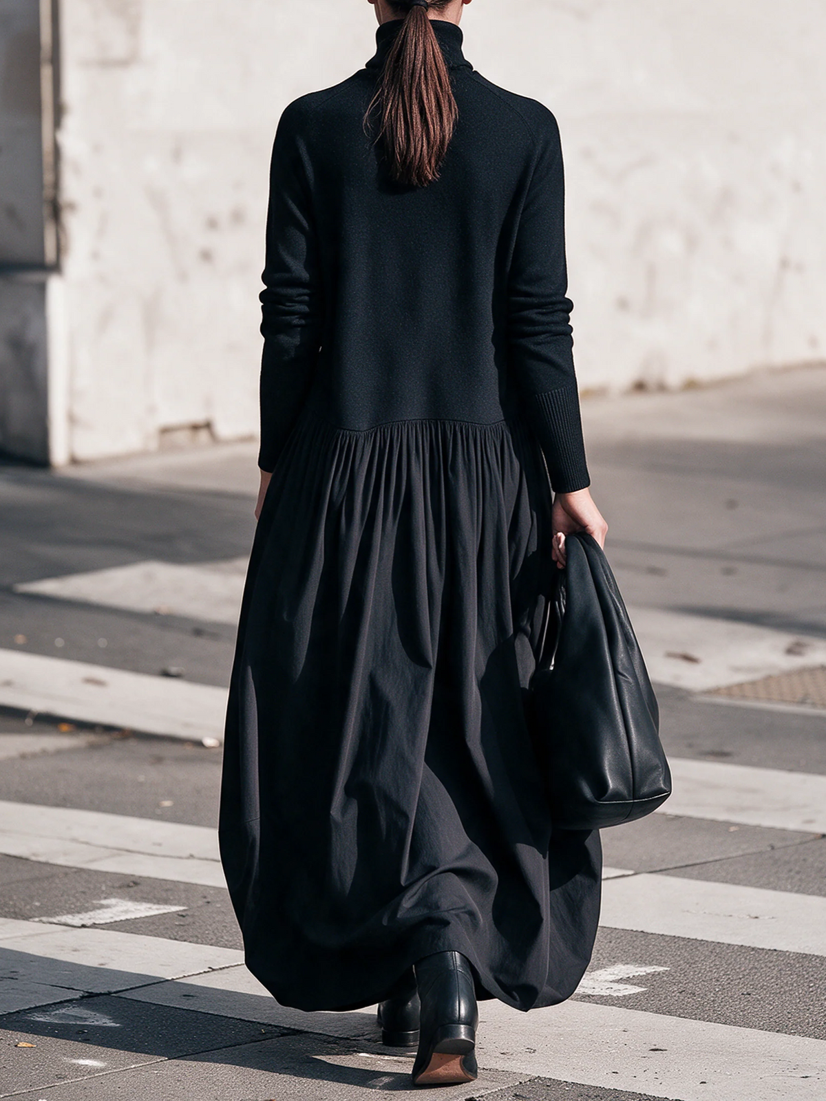 Vestido Cuello Alto Alexie