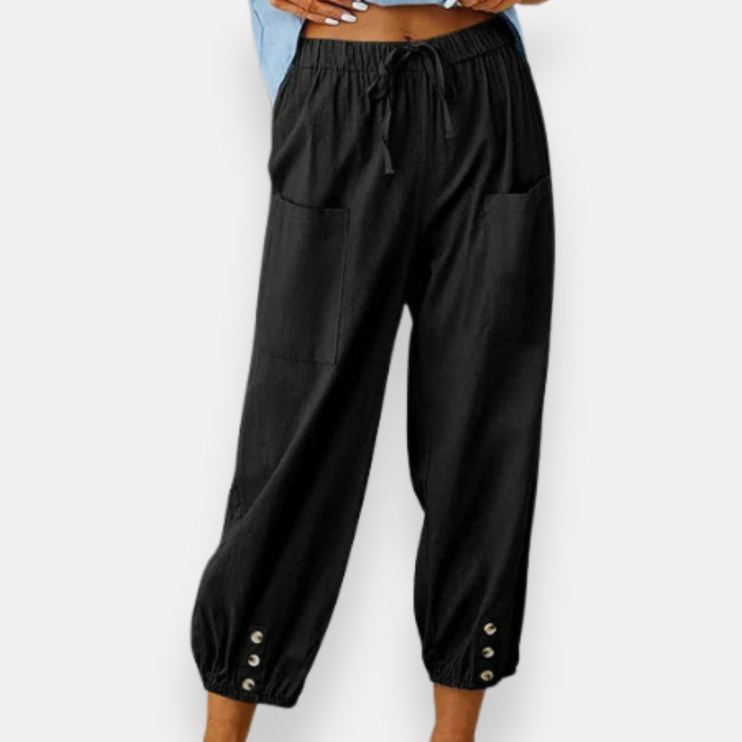Pantalón Largo Botones