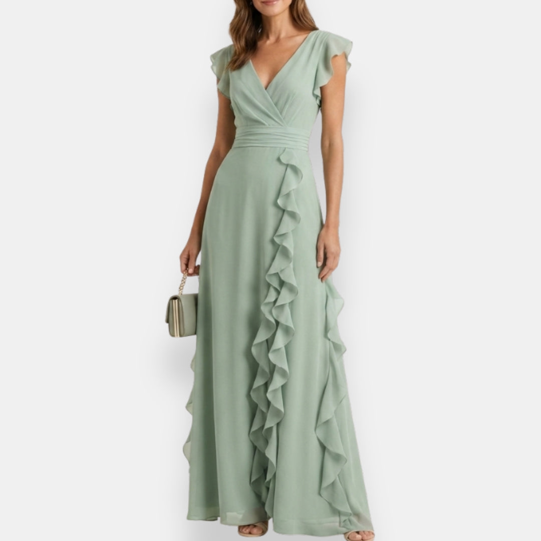 Vestido Volantes Eventos