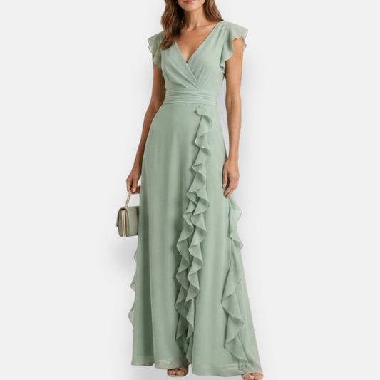 Vestido Volantes Eventos
