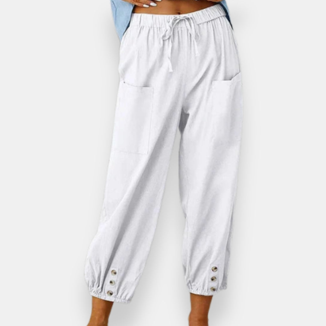 Pantalón Largo Botones