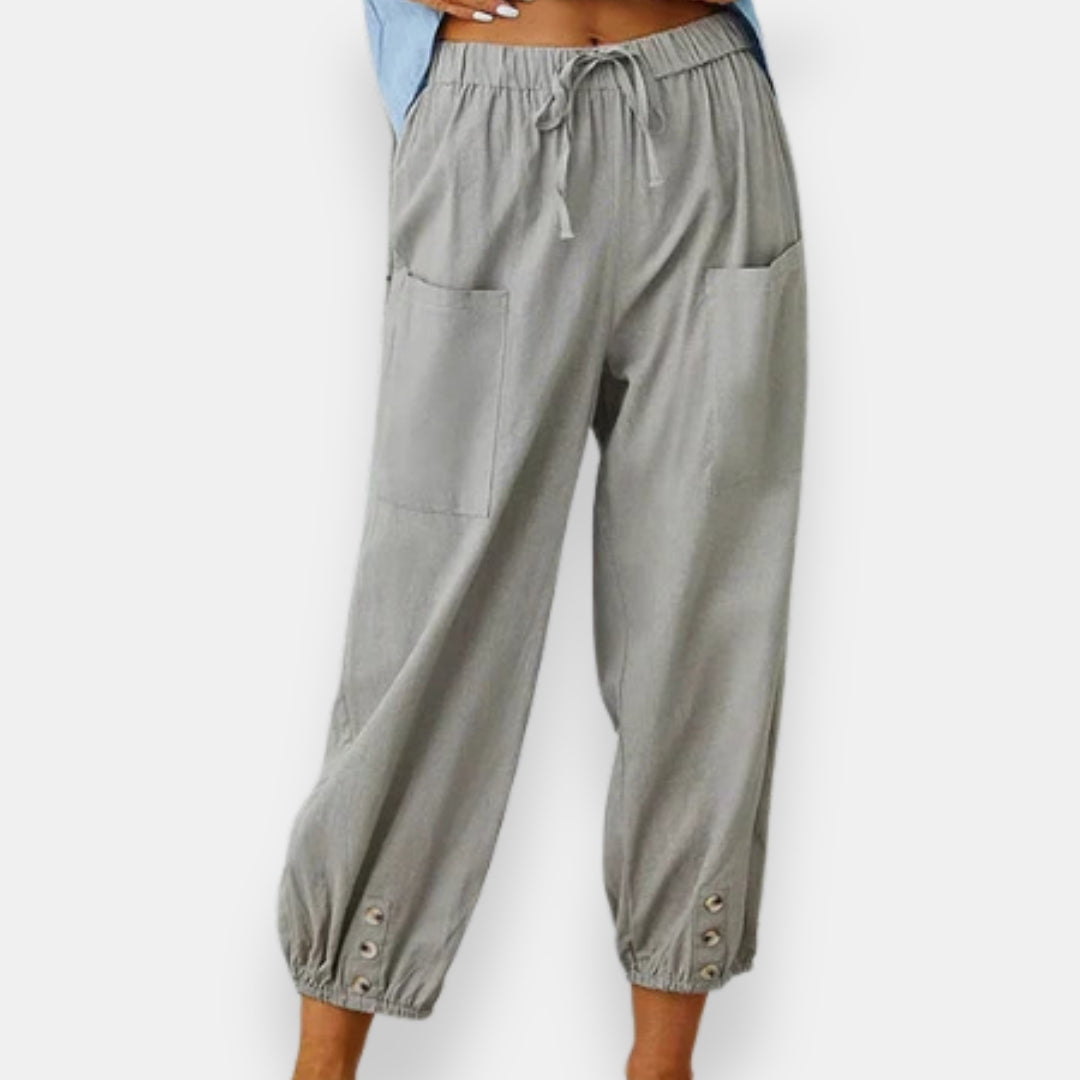 Pantalón Largo Botones