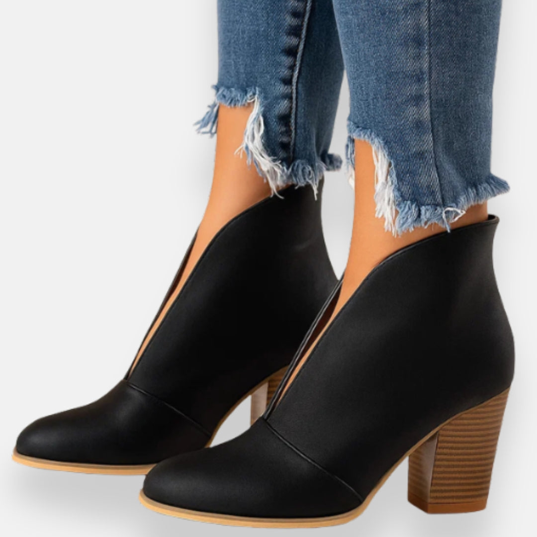 Botines con Tacón
