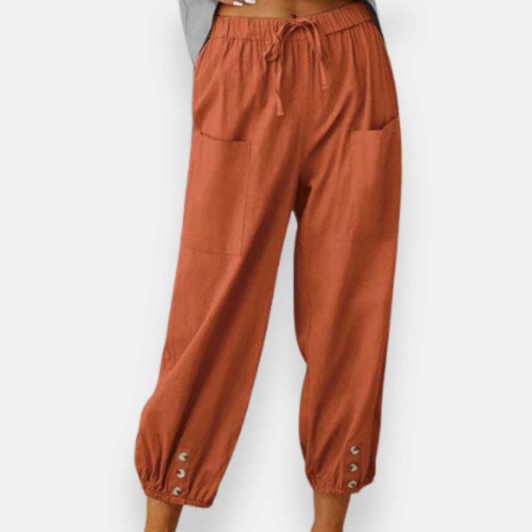 Pantalón Largo Botones