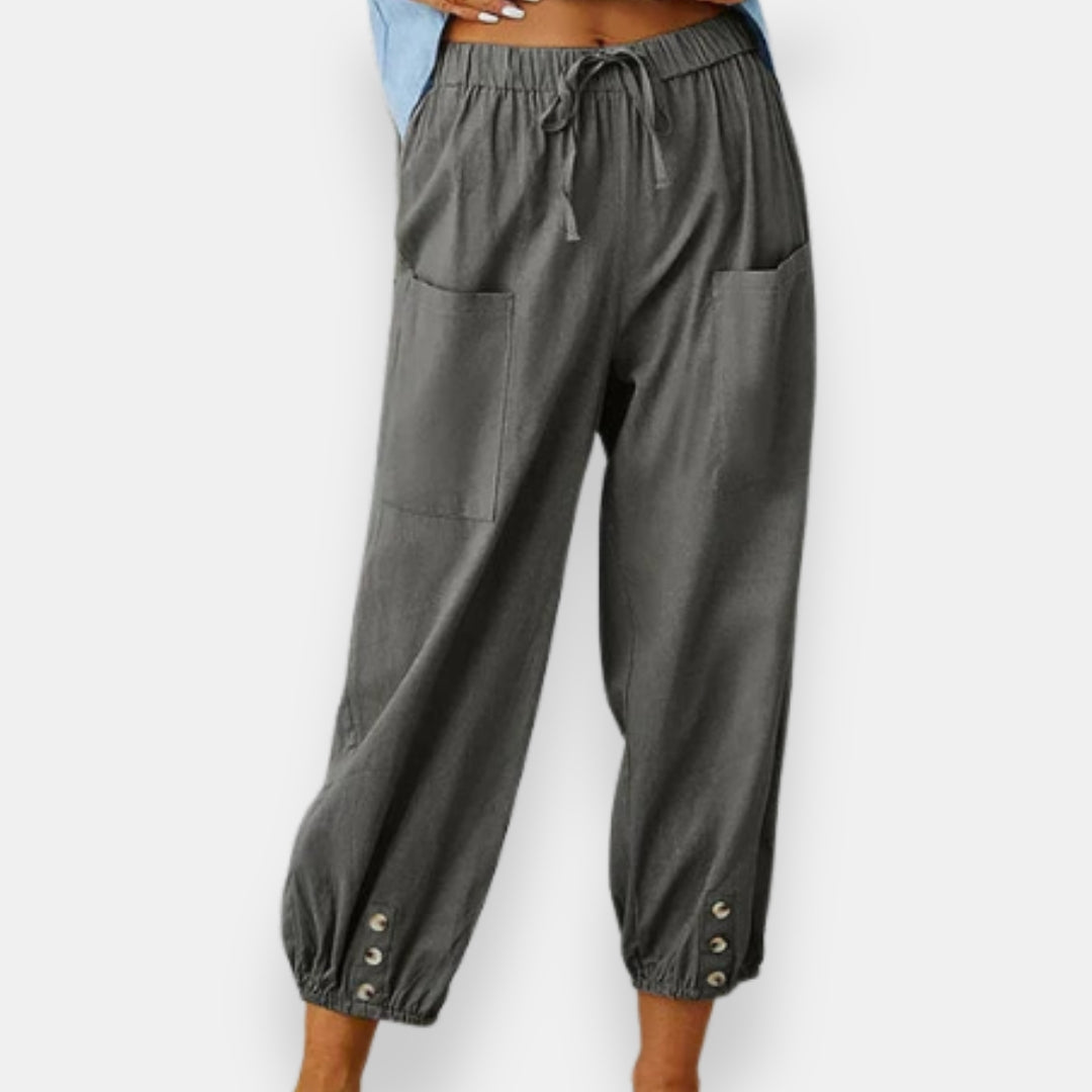 Pantalón Largo Botones