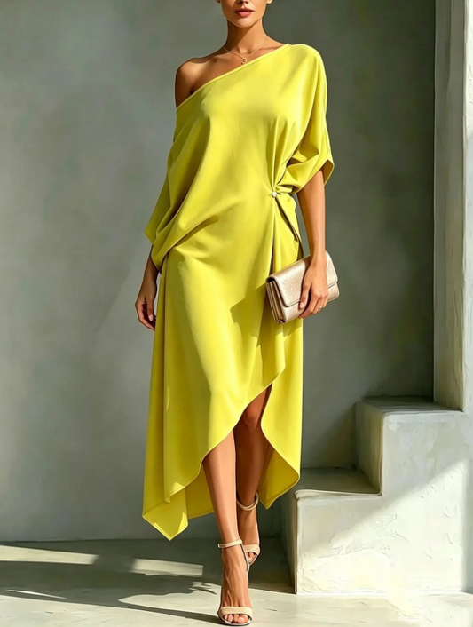 Vestido Elegante Asimétrico