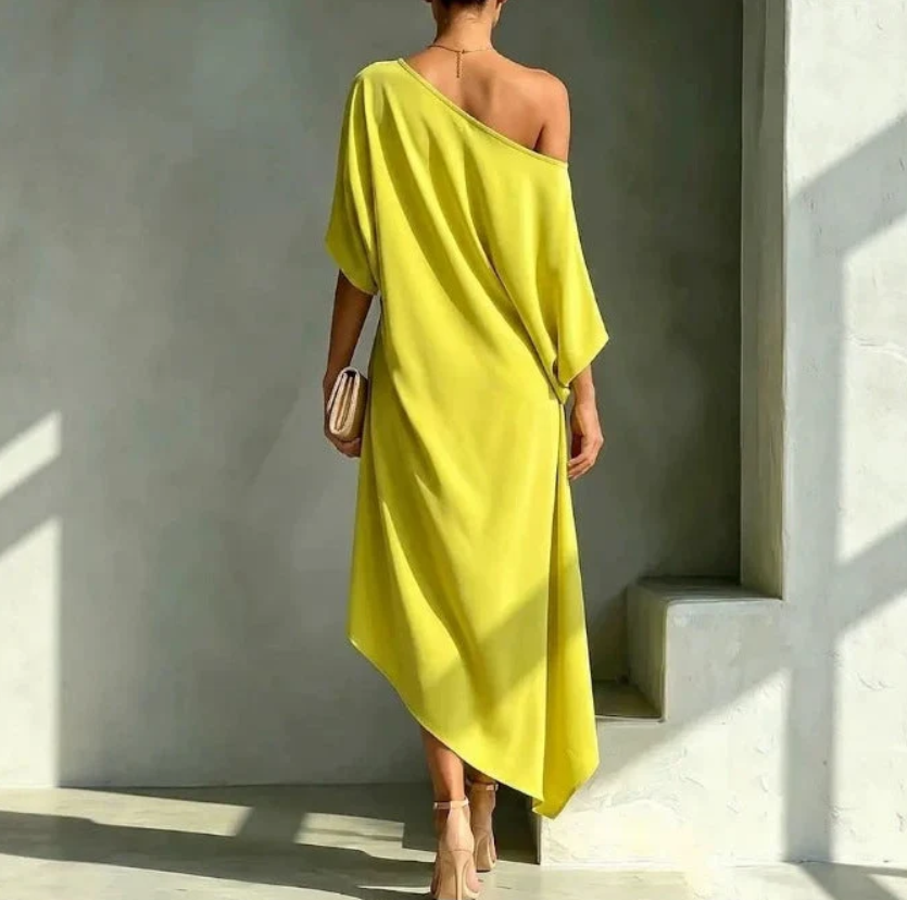 Vestido Elegante Asimétrico