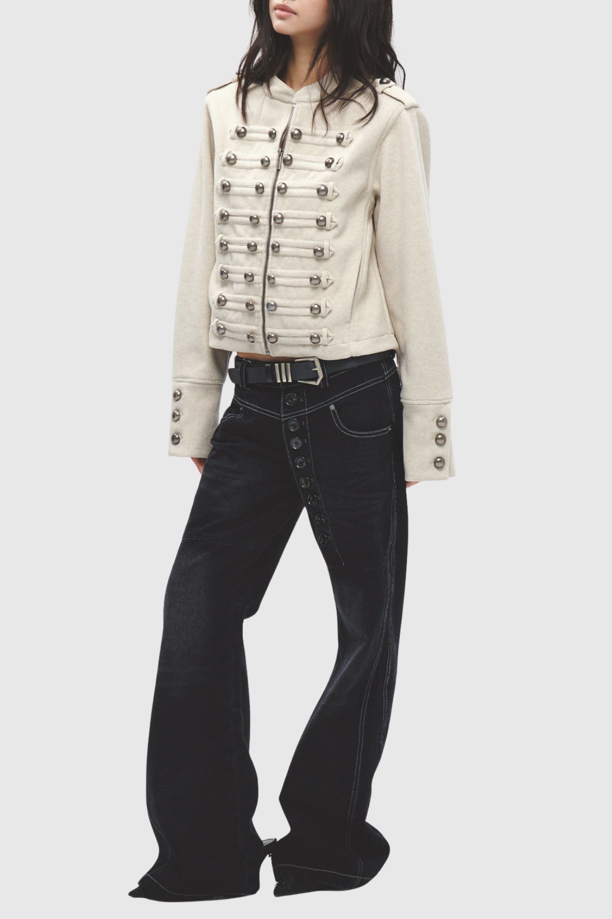 Chaqueta doble botonadura PETRA