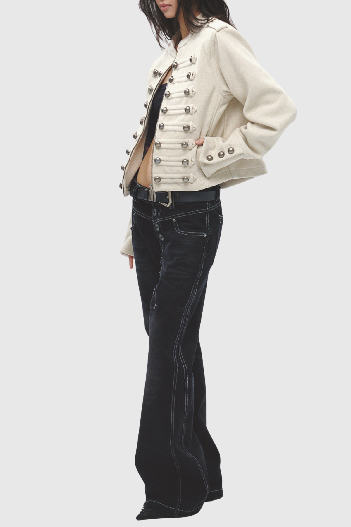 Chaqueta doble botonadura PETRA