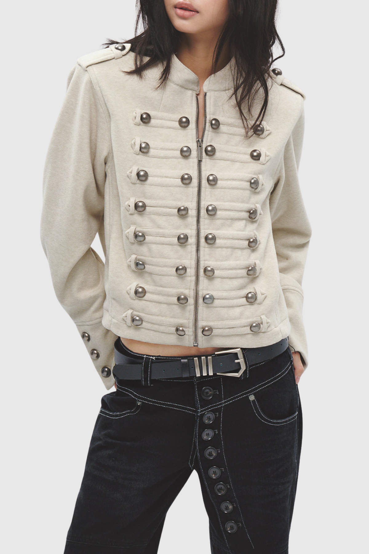 Chaqueta doble botonadura PETRA