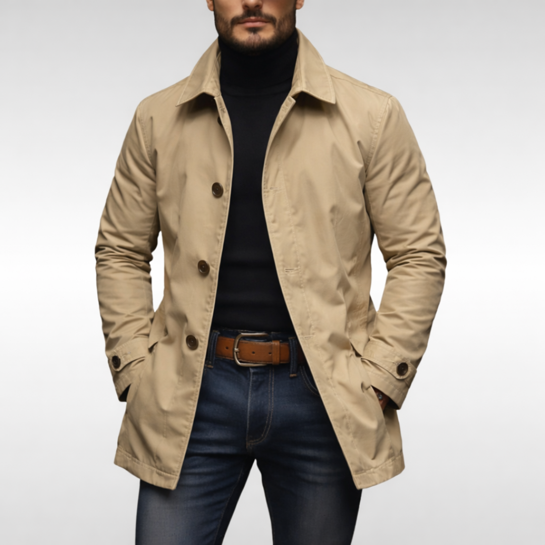 Elegante Abrigo de Hombre