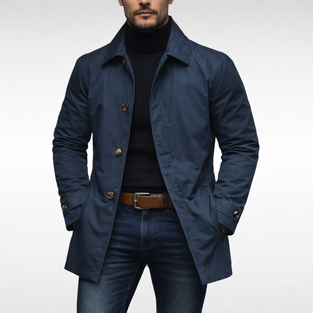 Elegante Abrigo de Hombre