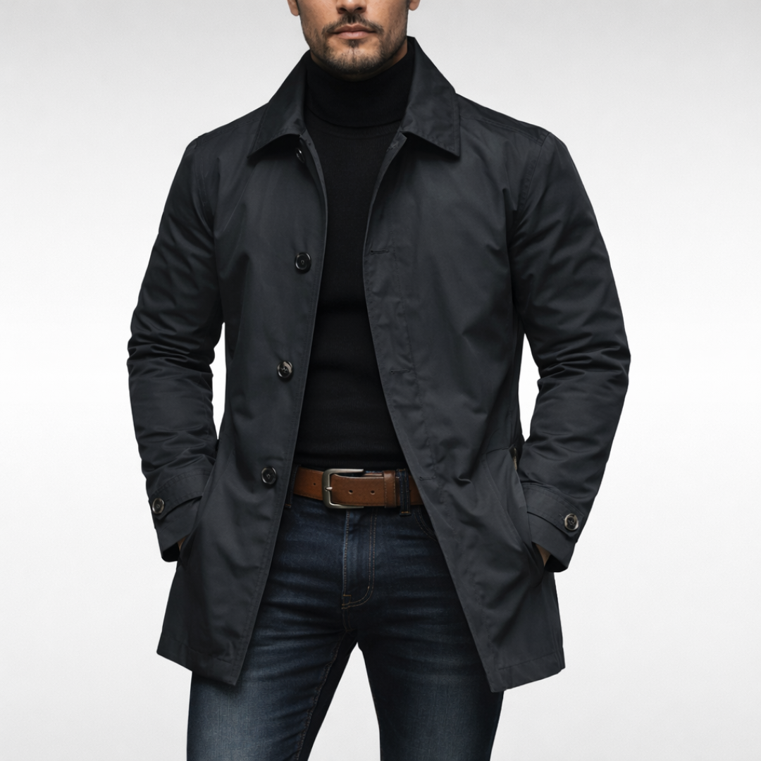 Elegante Abrigo de Hombre