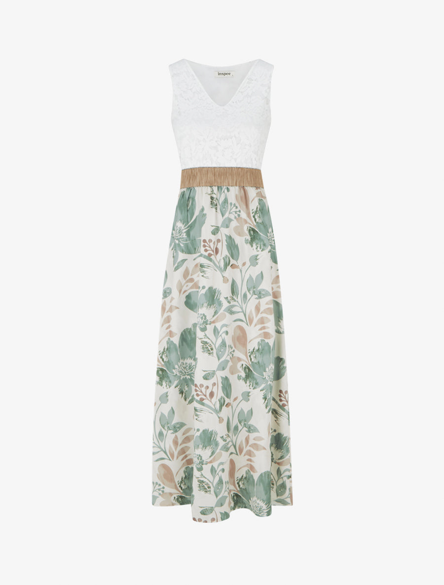 Vestido Largo Floral