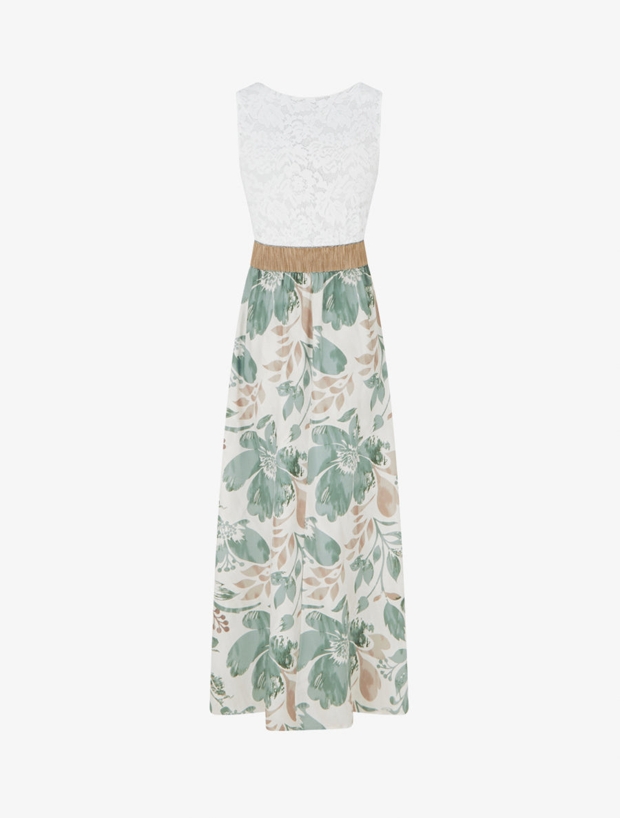 Vestido Largo Floral