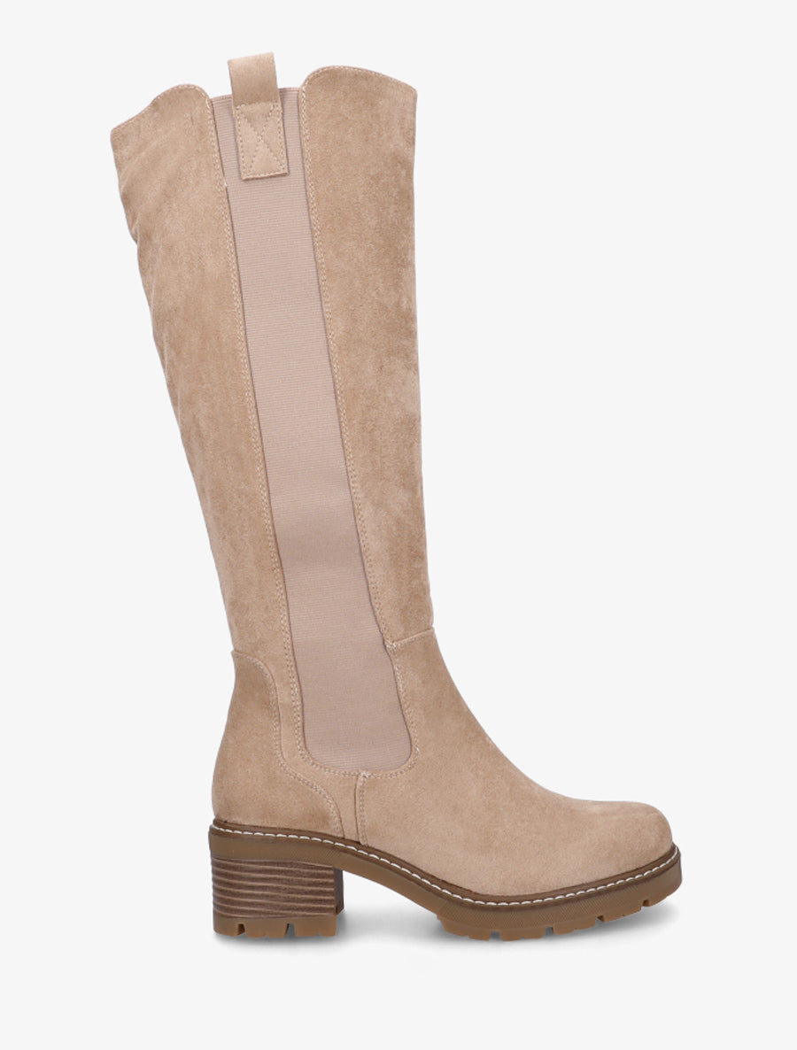 Botas con Elástico Ante