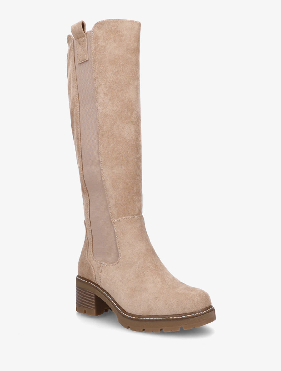 Botas con Elástico Ante