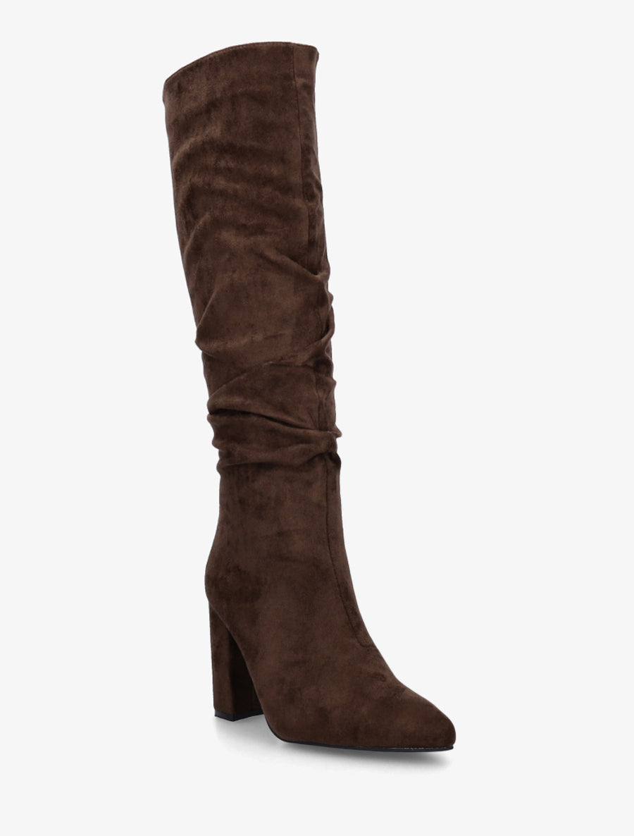 Botas Fruncidas Ante