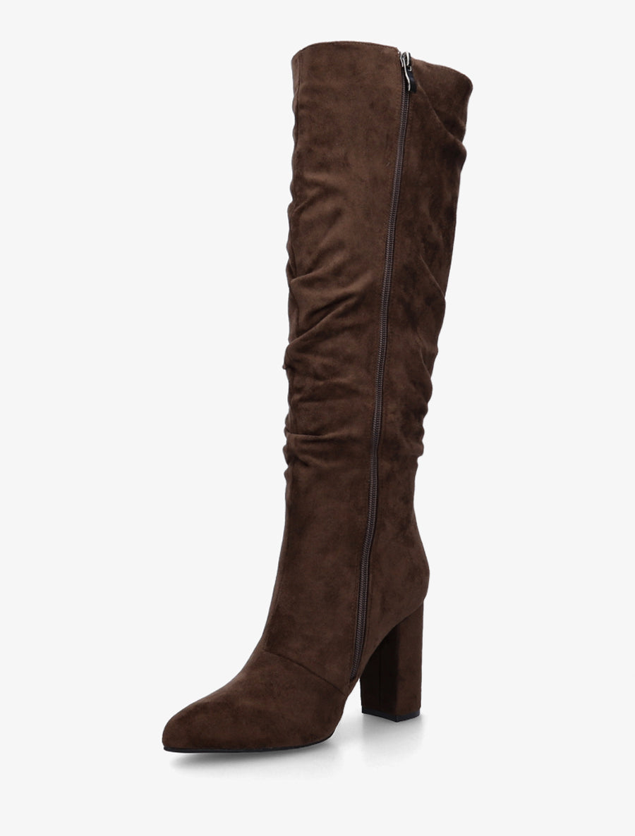 Botas Fruncidas Ante