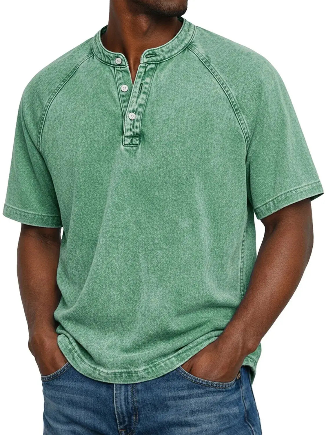 Camisa vintage de hombre con botones