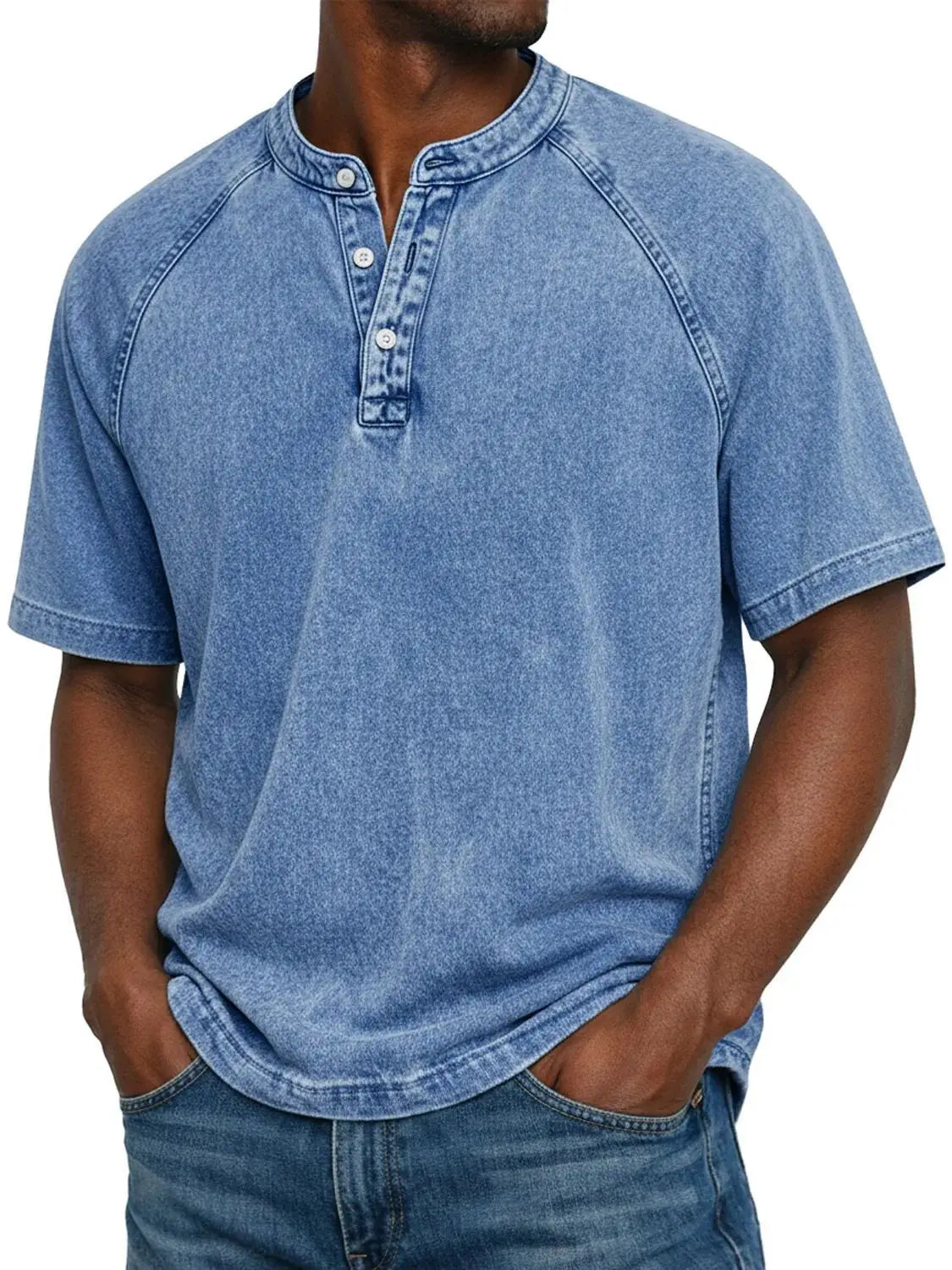 Camisa vintage de hombre con botones