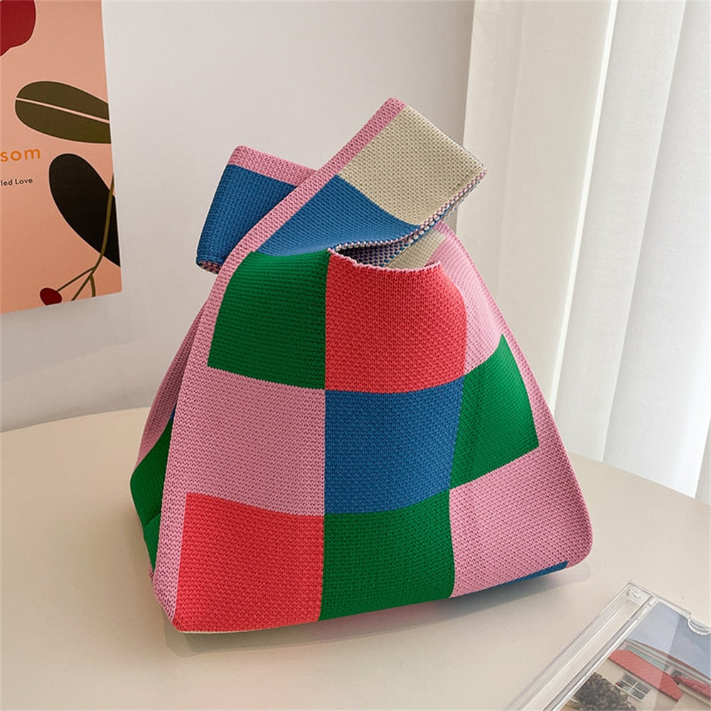 June Bolso de Punto