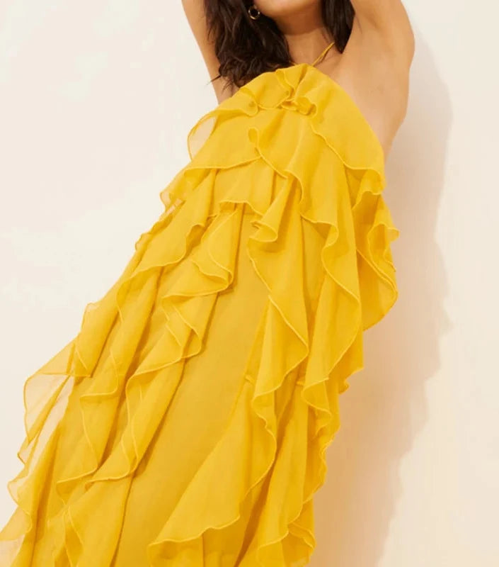 VIOLET Vestido Pliegues