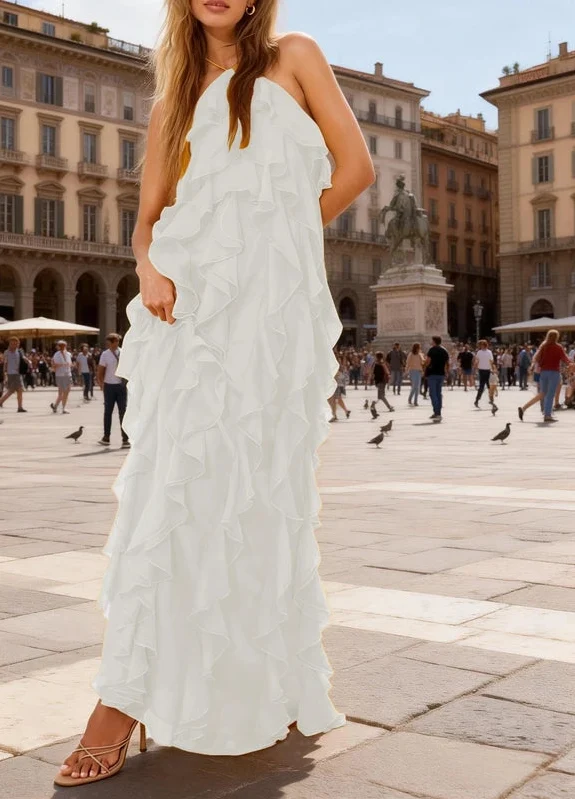 VIOLET Vestido Pliegues