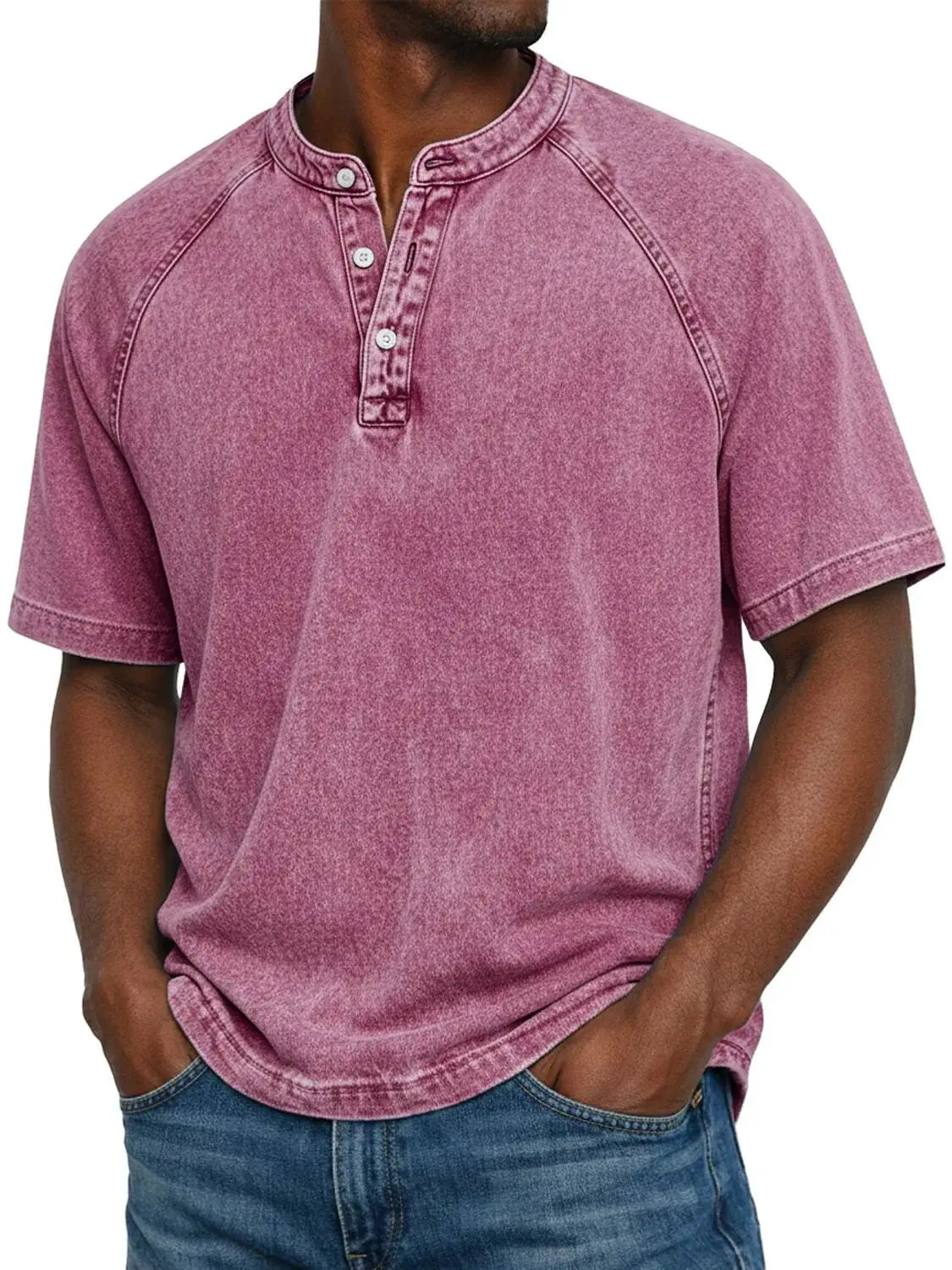 Camisa vintage de hombre con botones
