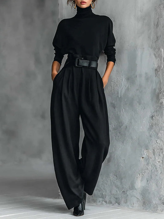 Conjunto Cuello Alto y Pantalón Valeria