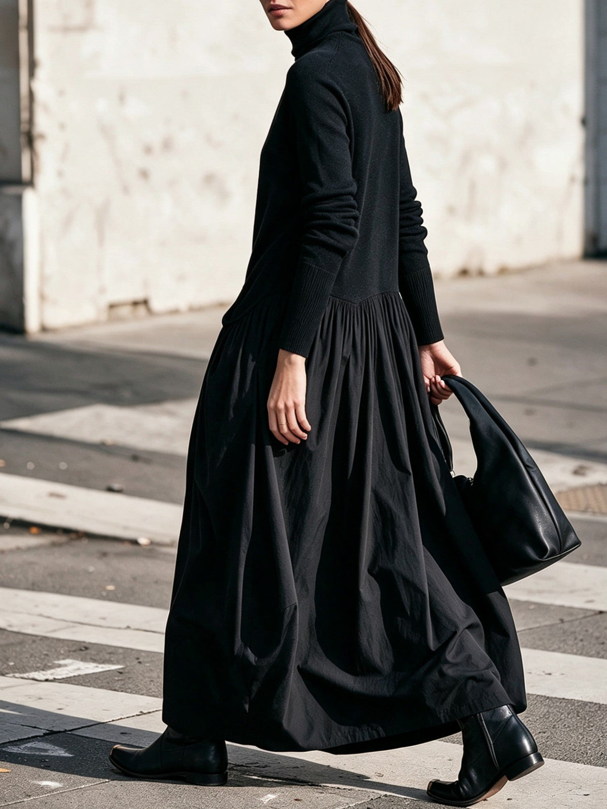 Vestido Cuello Alto Alexie