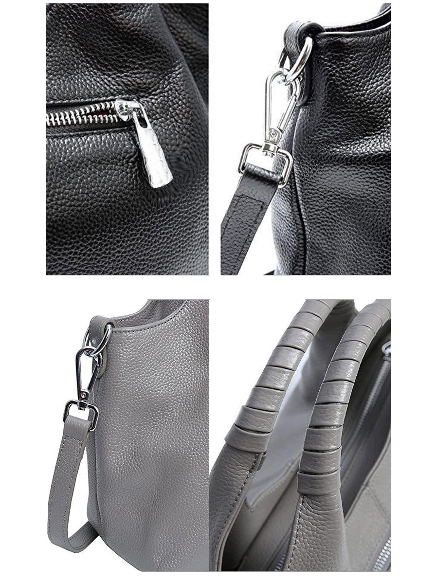 Bolso de piel a la moda para mujer