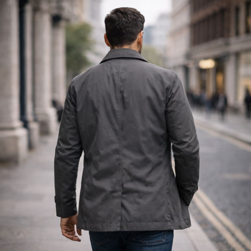 Elegante Abrigo de Hombre