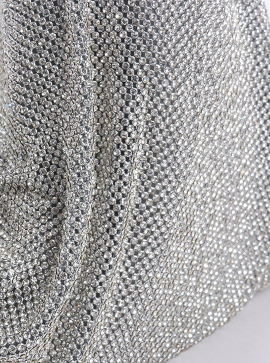 Bolso de strass