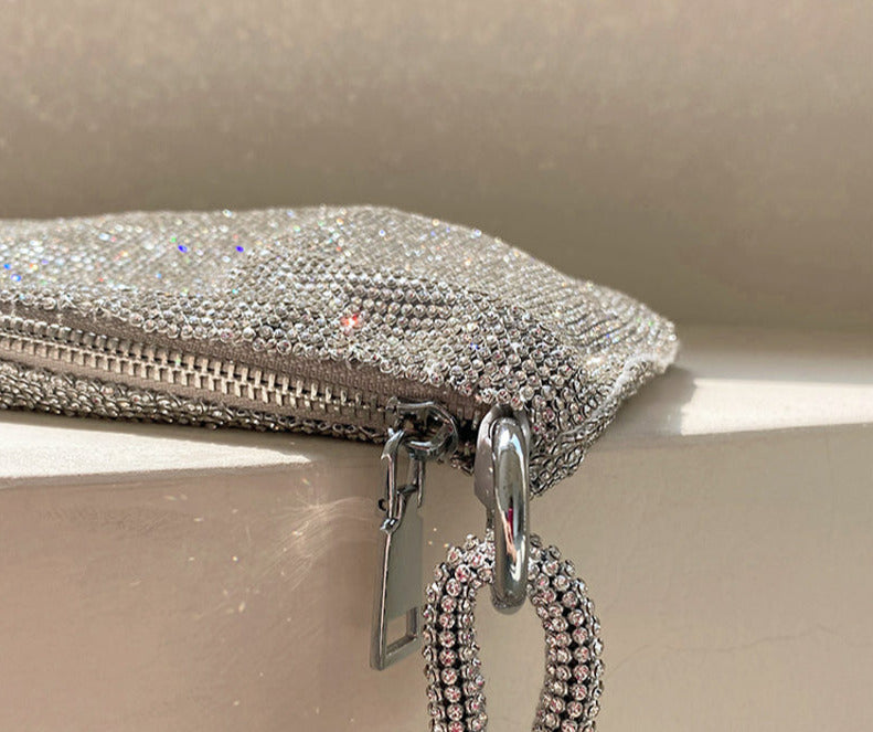 Bolso de strass