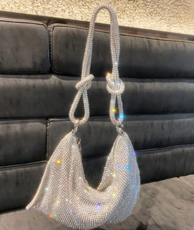Bolso de strass